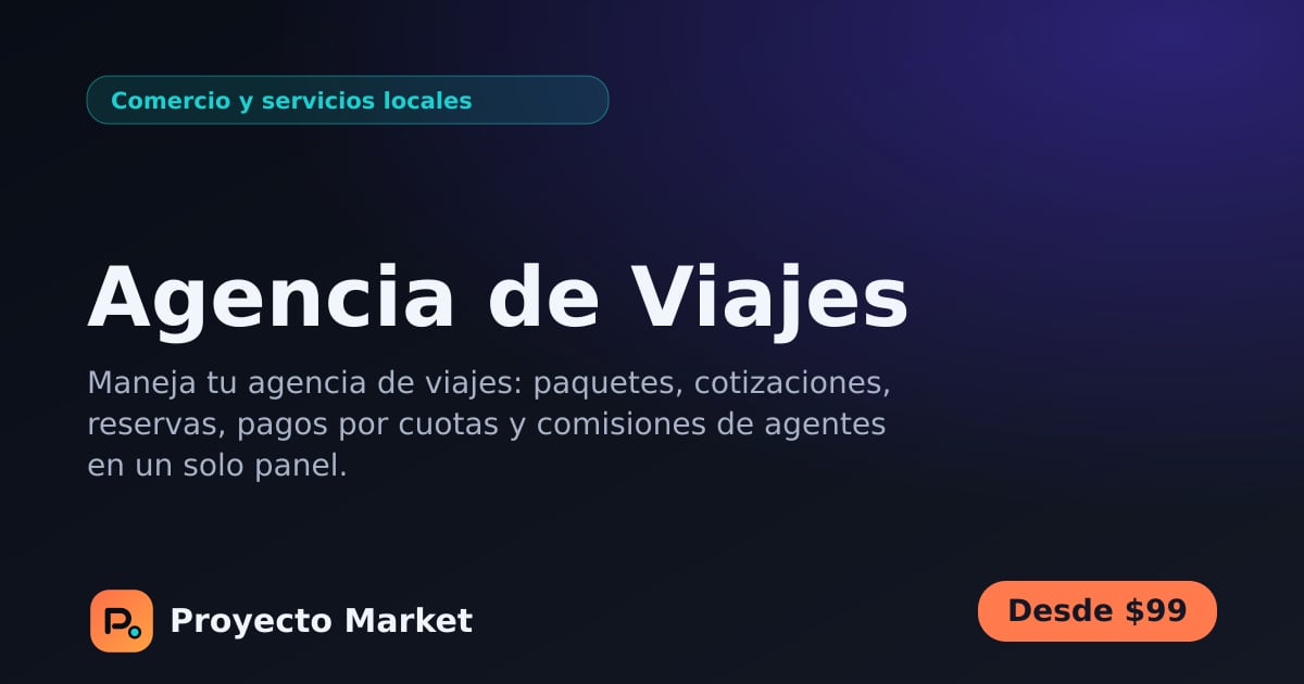Agencia de Viajes