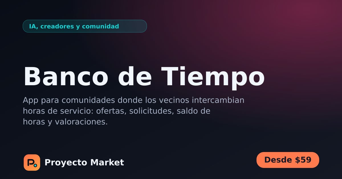 Banco de Tiempo