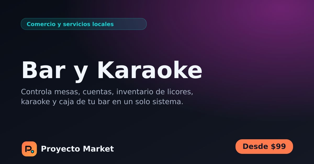 Bar y Karaoke
