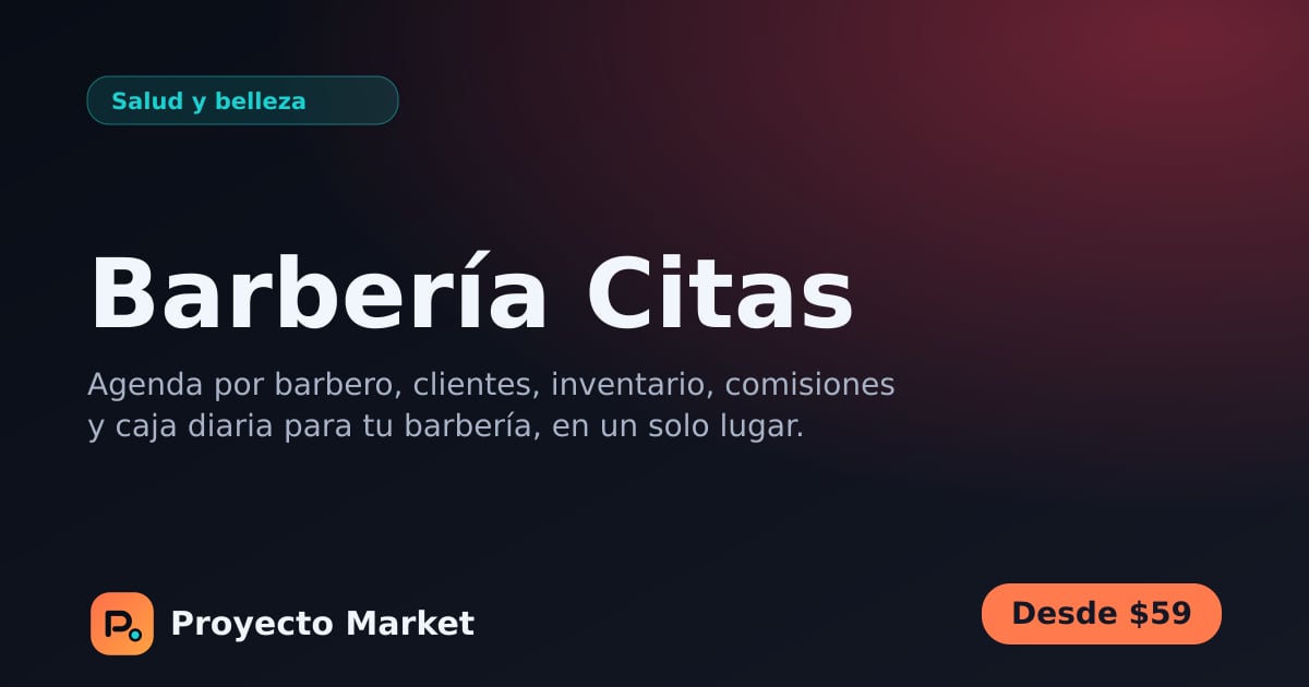 Barbería Citas