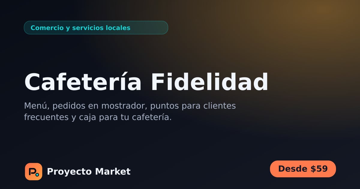 Cafetería Fidelidad