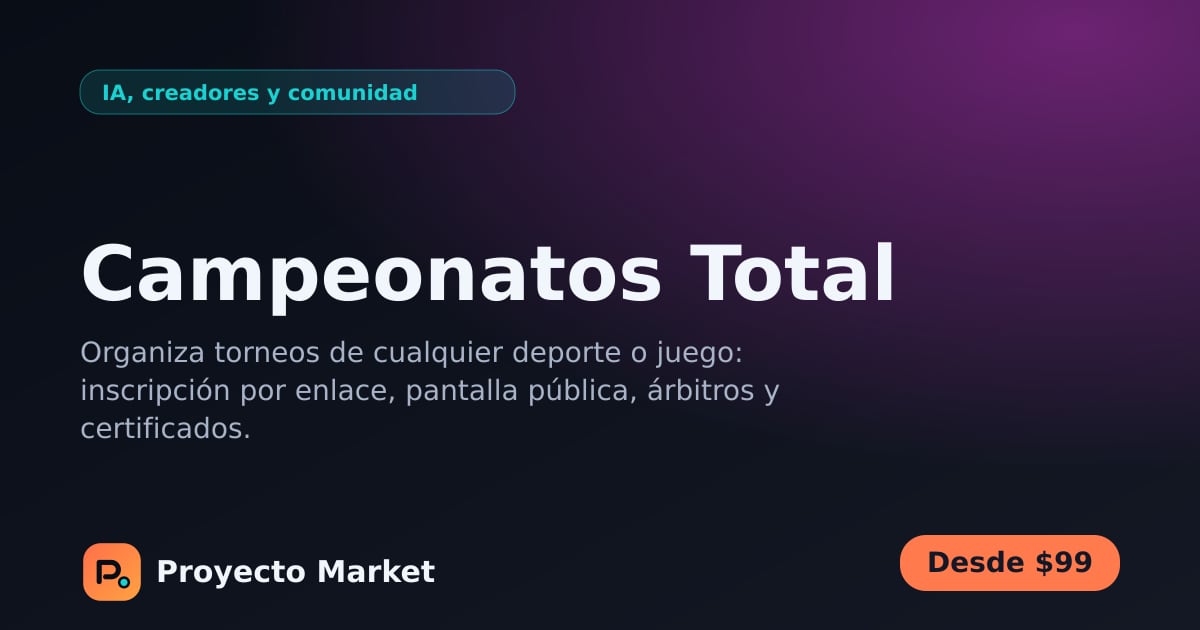 Campeonatos Total