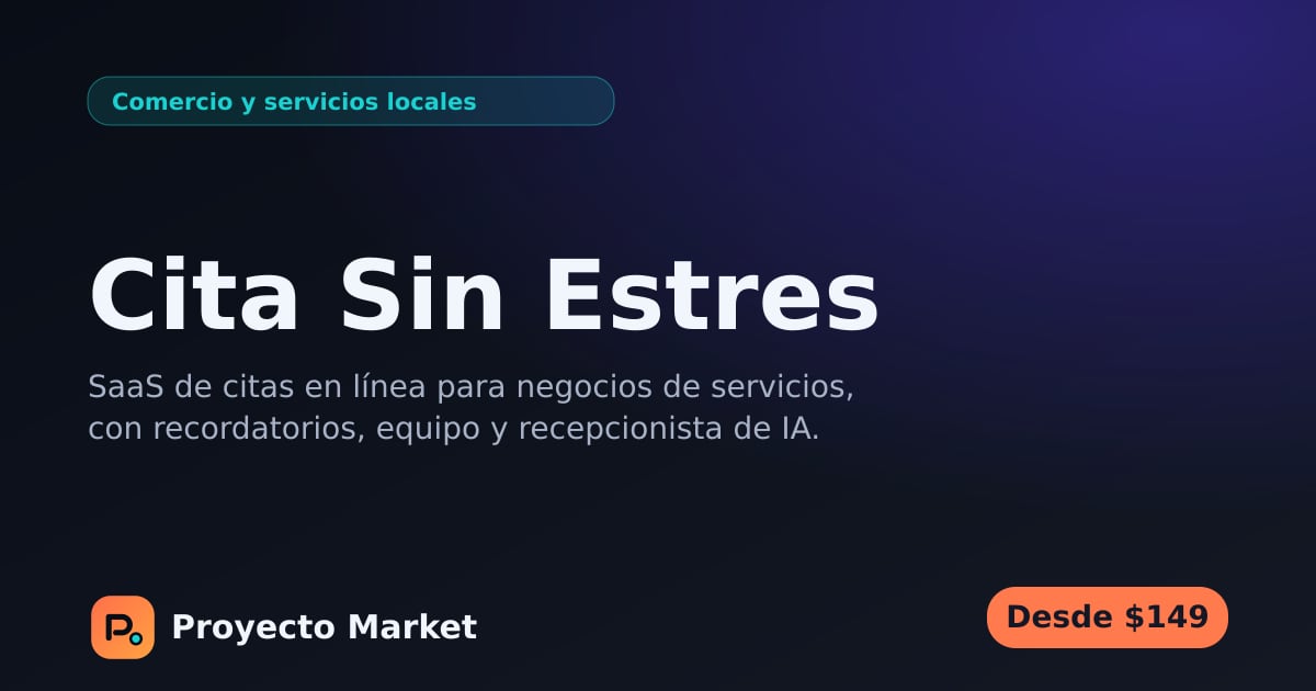 Cita Sin Estres
