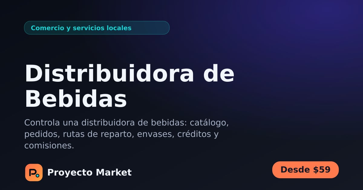 Distribuidora de Bebidas