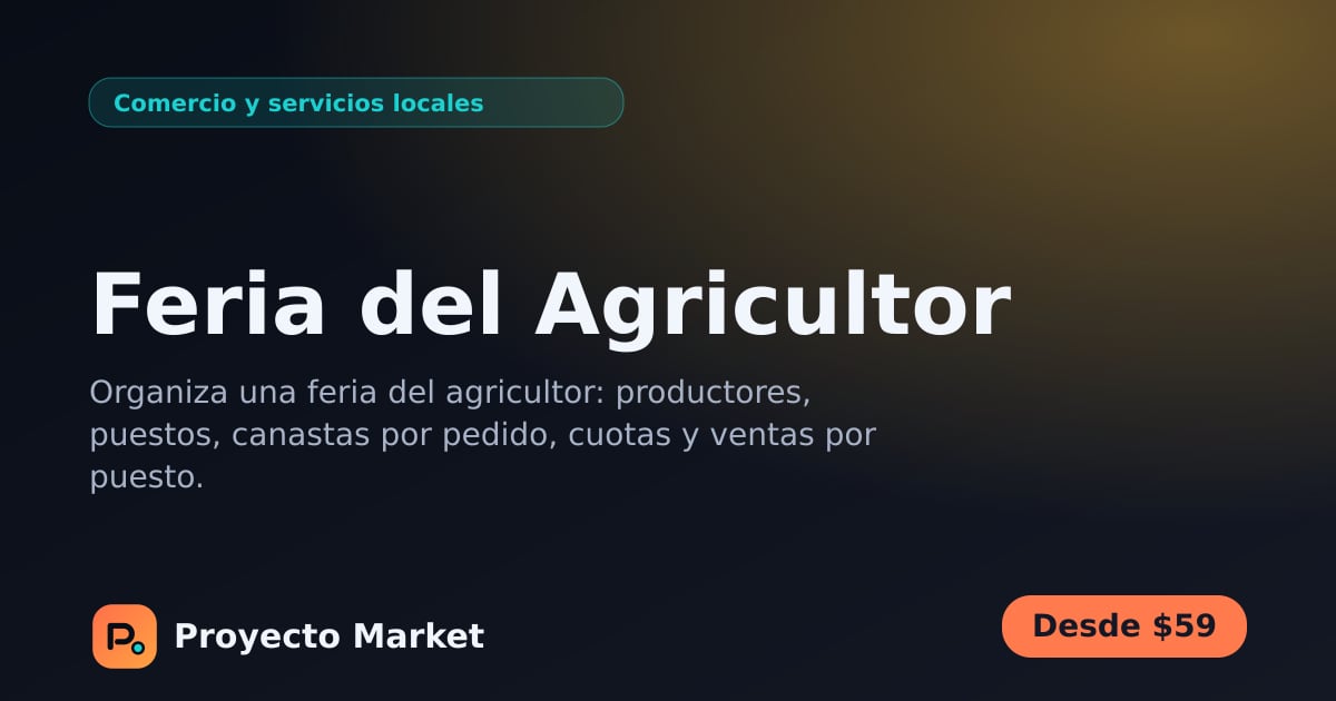 Feria del Agricultor