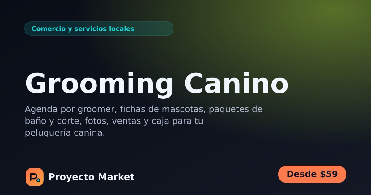 Grooming Canino