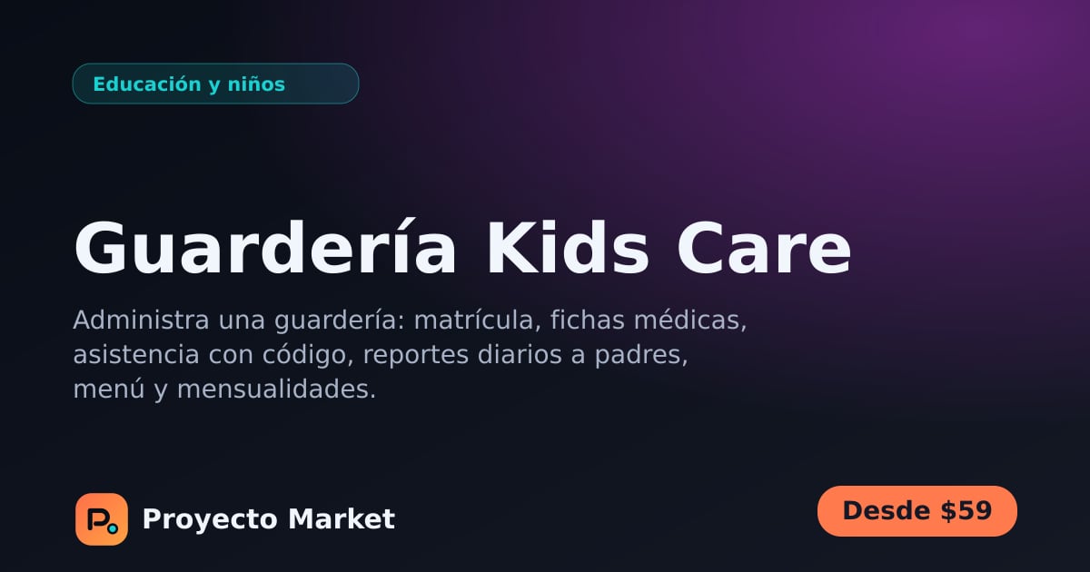Guardería Kids Care
