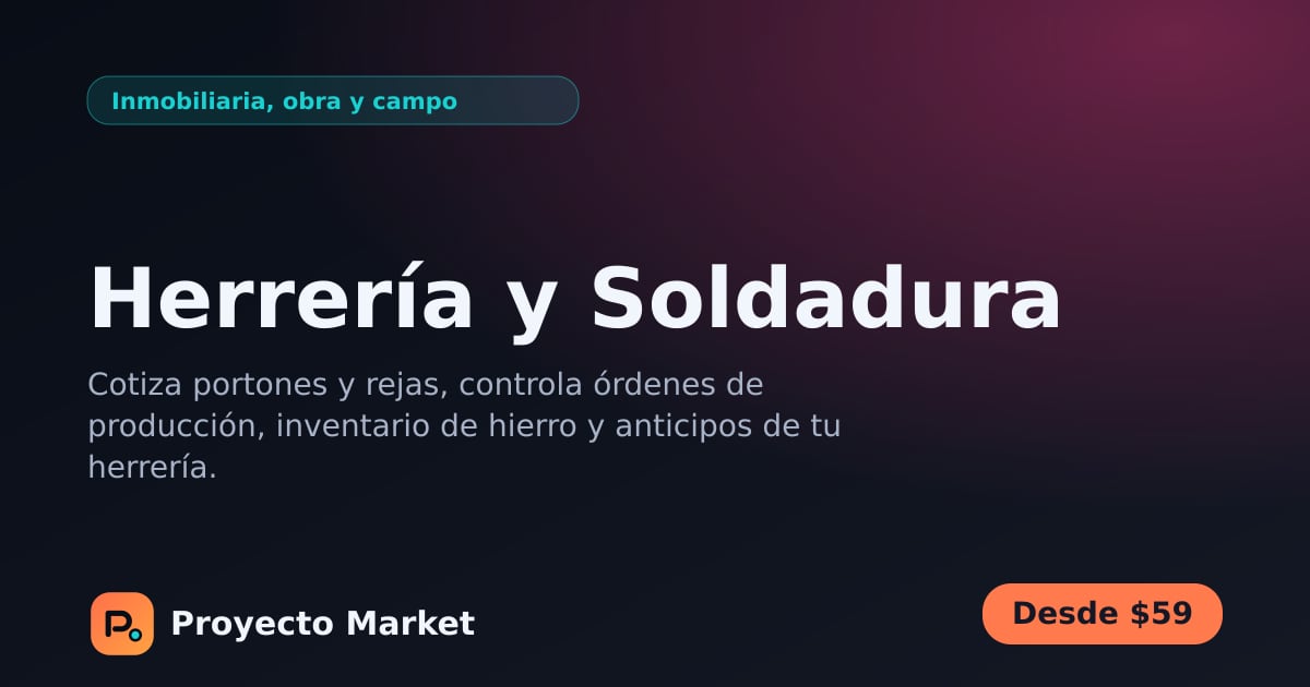Herrería y Soldadura