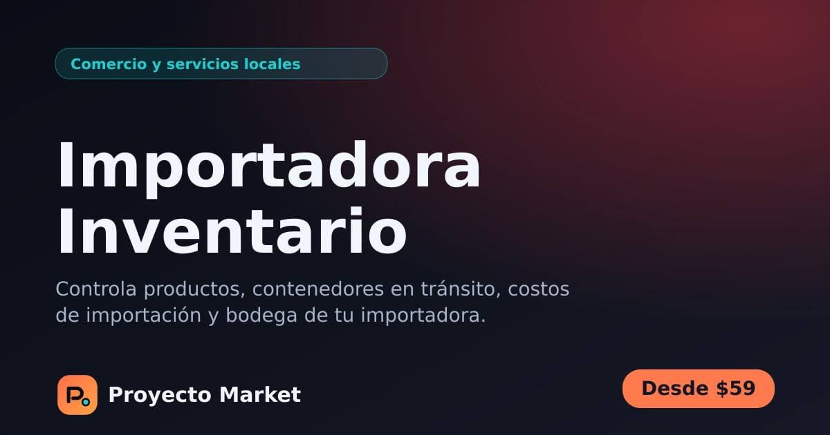 Importadora Inventario