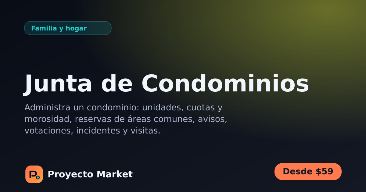Junta de Condominios