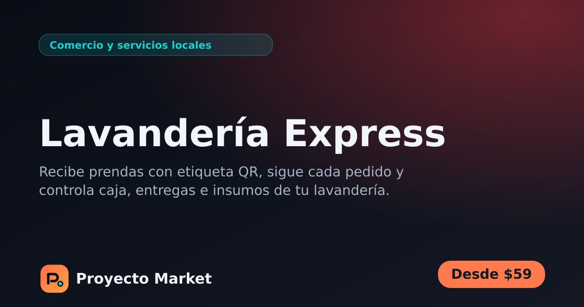 Lavandería Express