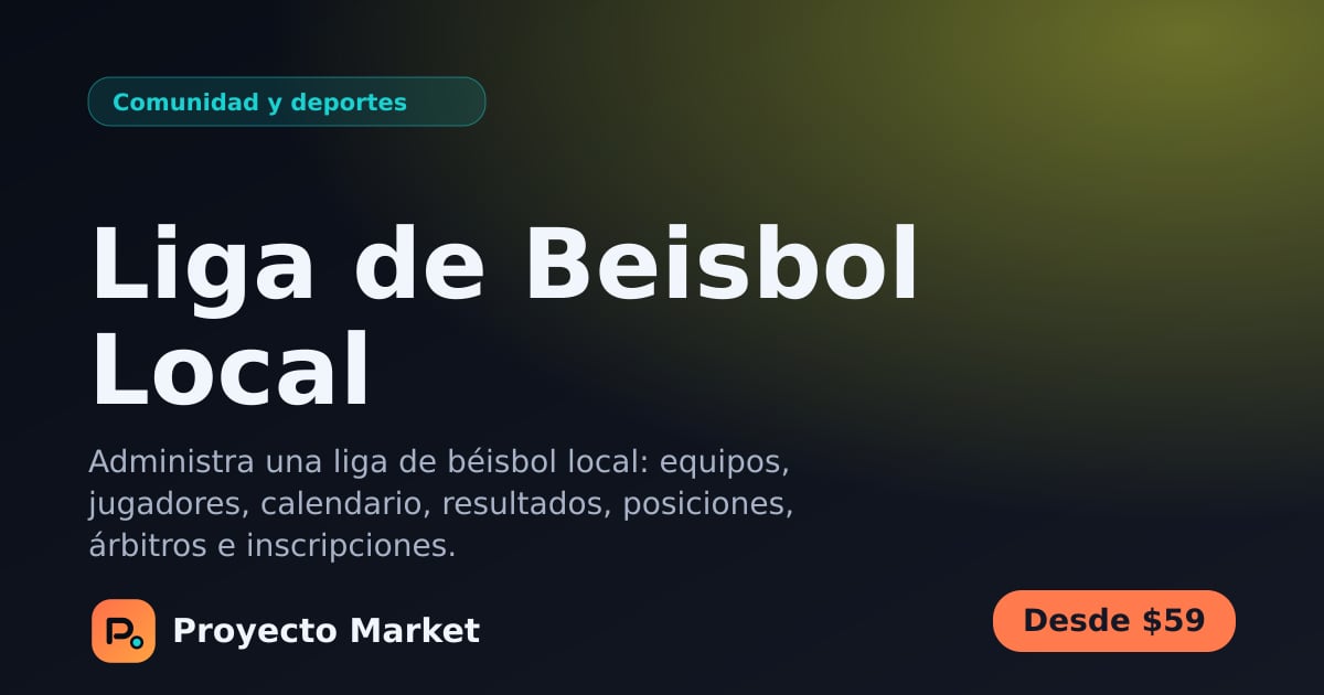 Liga de Beisbol Local
