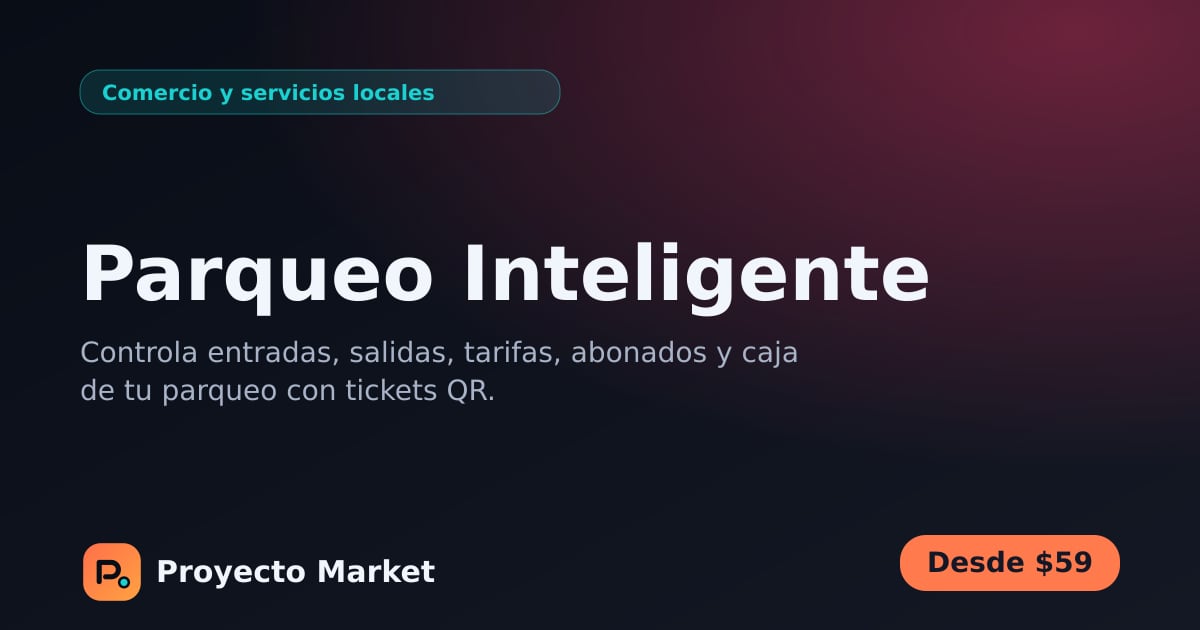 Parqueo Inteligente