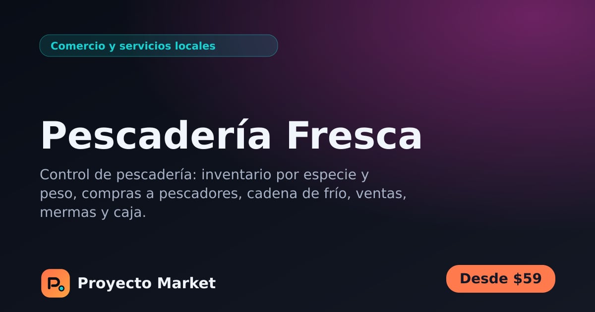 Pescadería Fresca