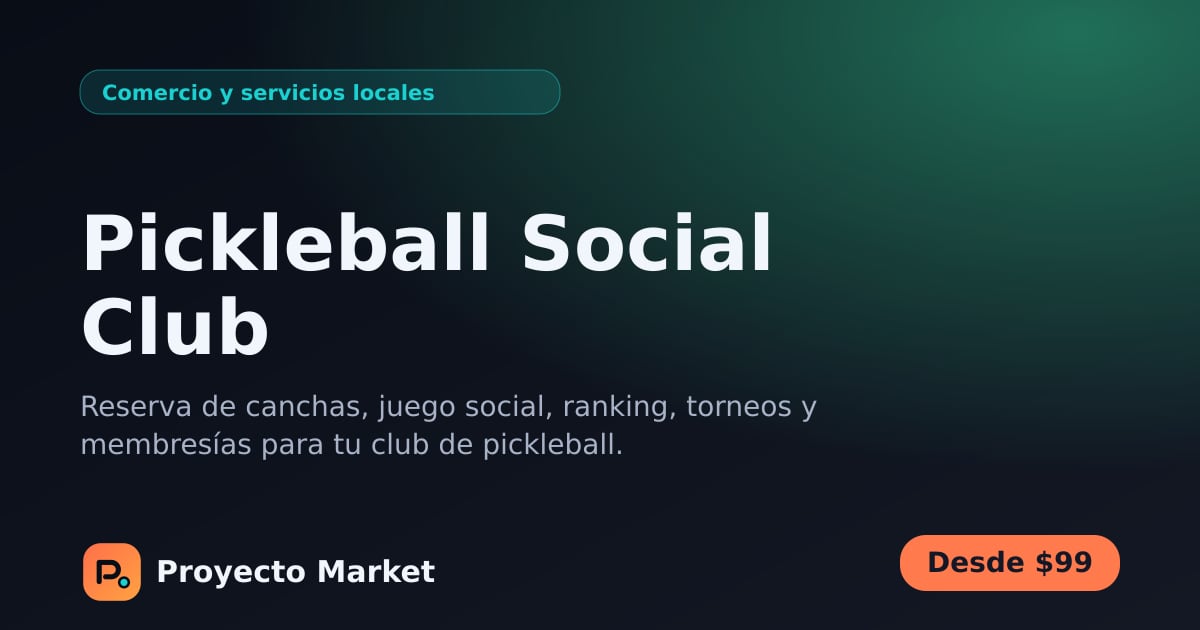 Pickleball Social Club