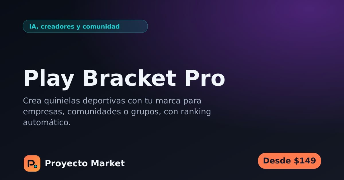 Play Bracket Pro