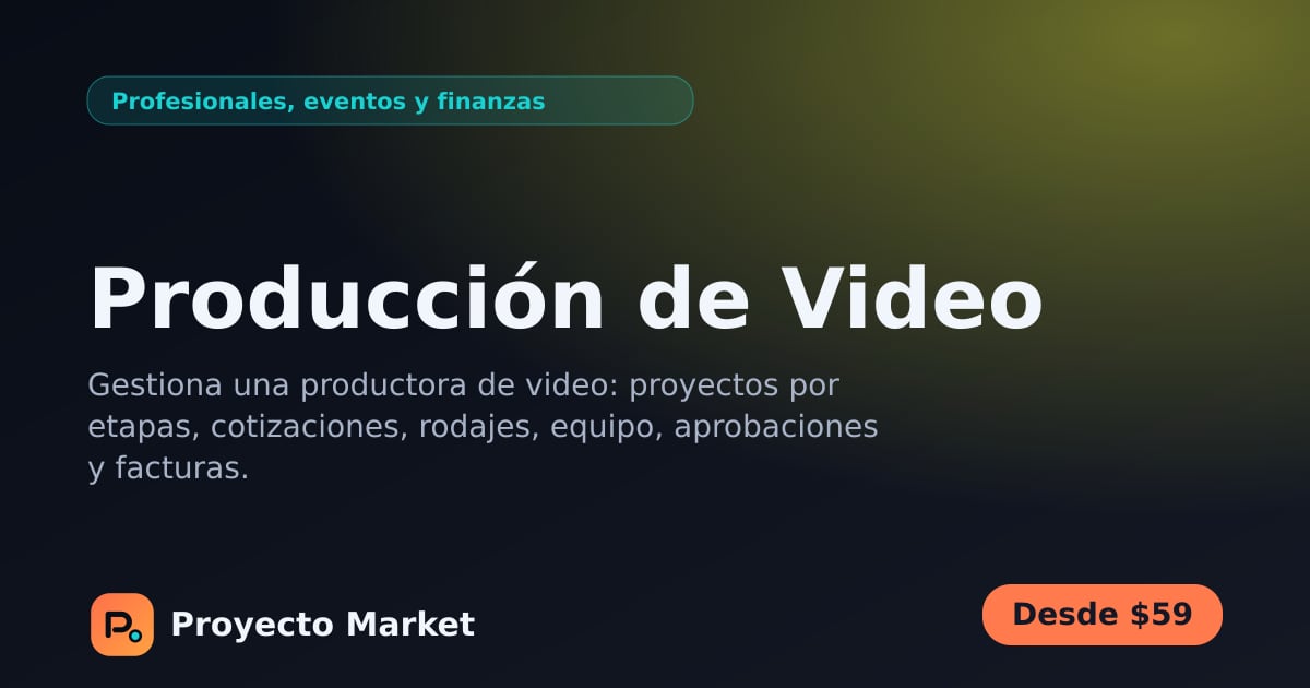 Producción de Video
