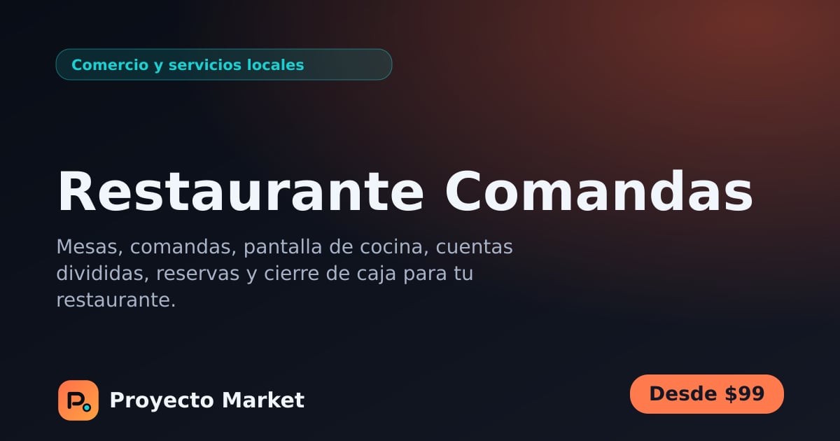 Restaurante Comandas