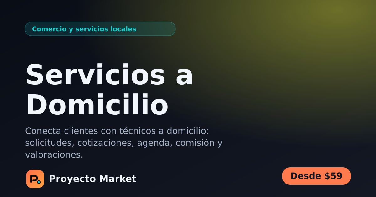 Servicios a Domicilio