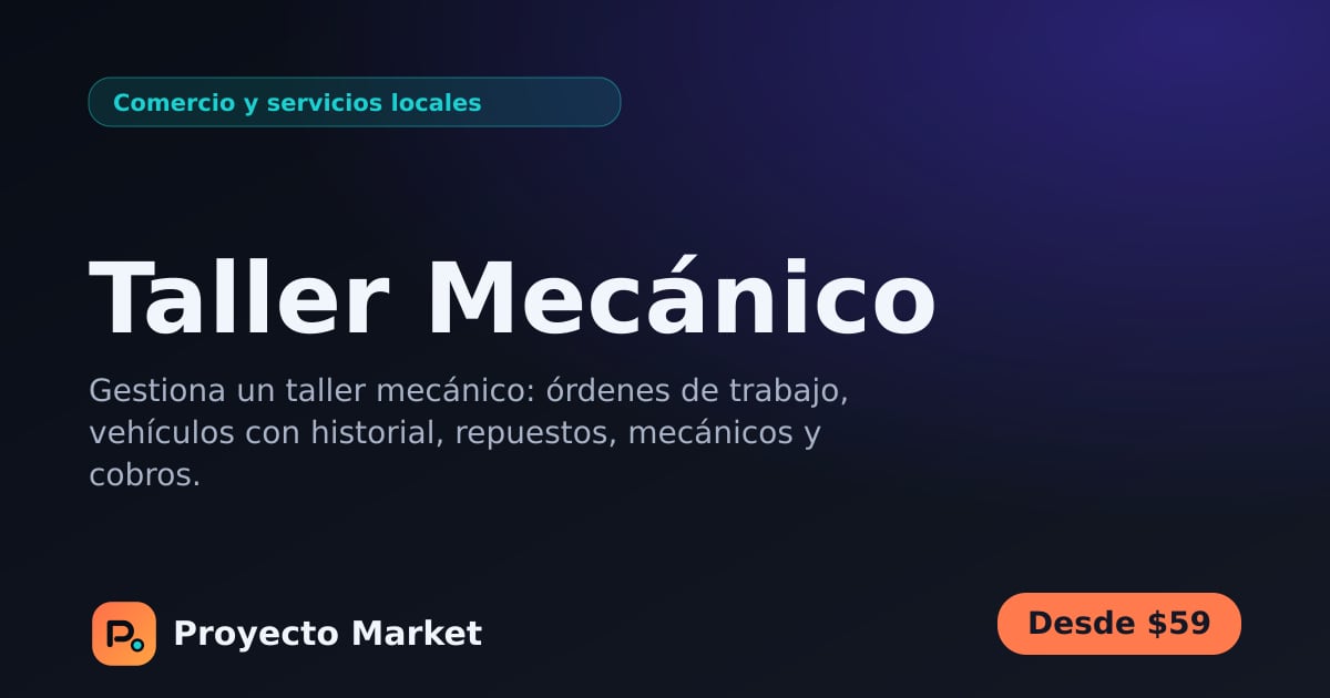 Taller Mecánico