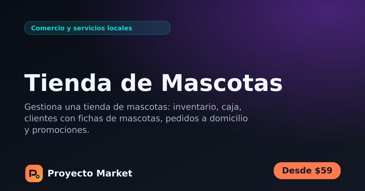 Tienda de Mascotas
