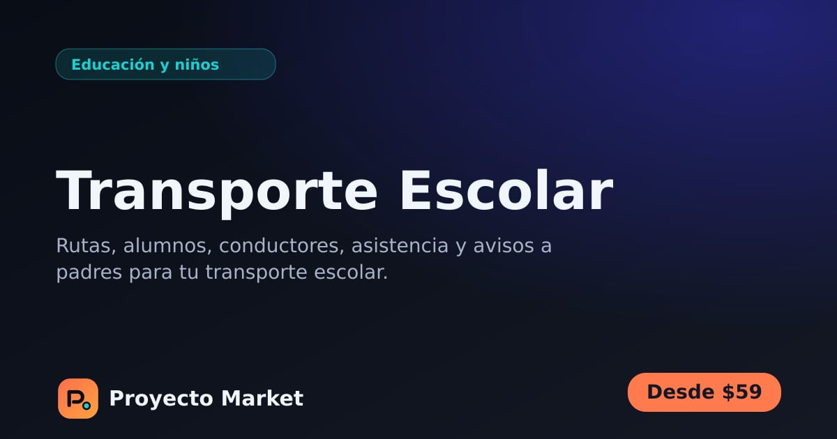 Transporte Escolar