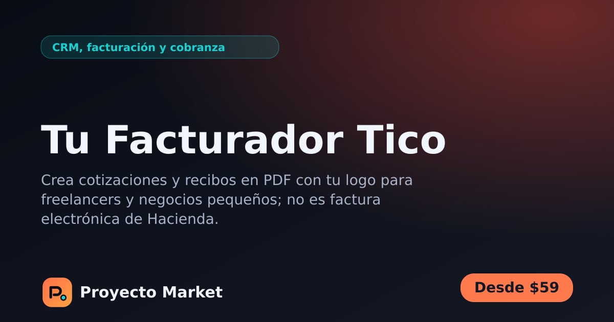 Tu Facturador Tico