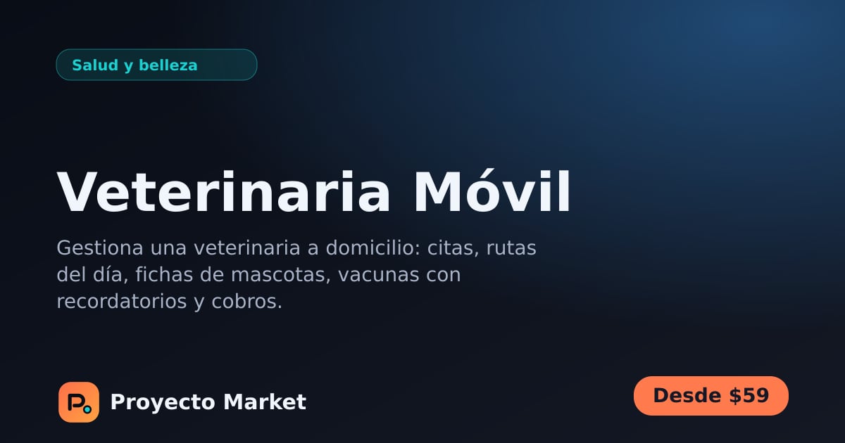 Veterinaria Móvil