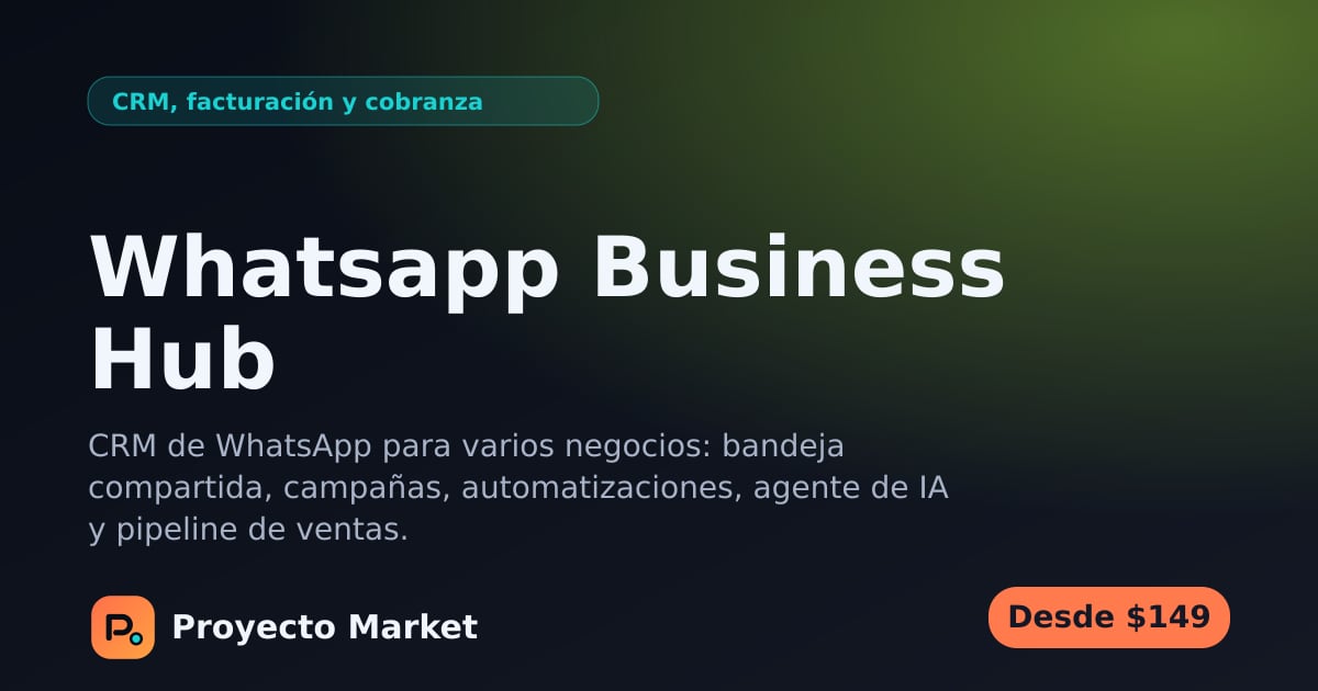 Whatsapp Business Hub