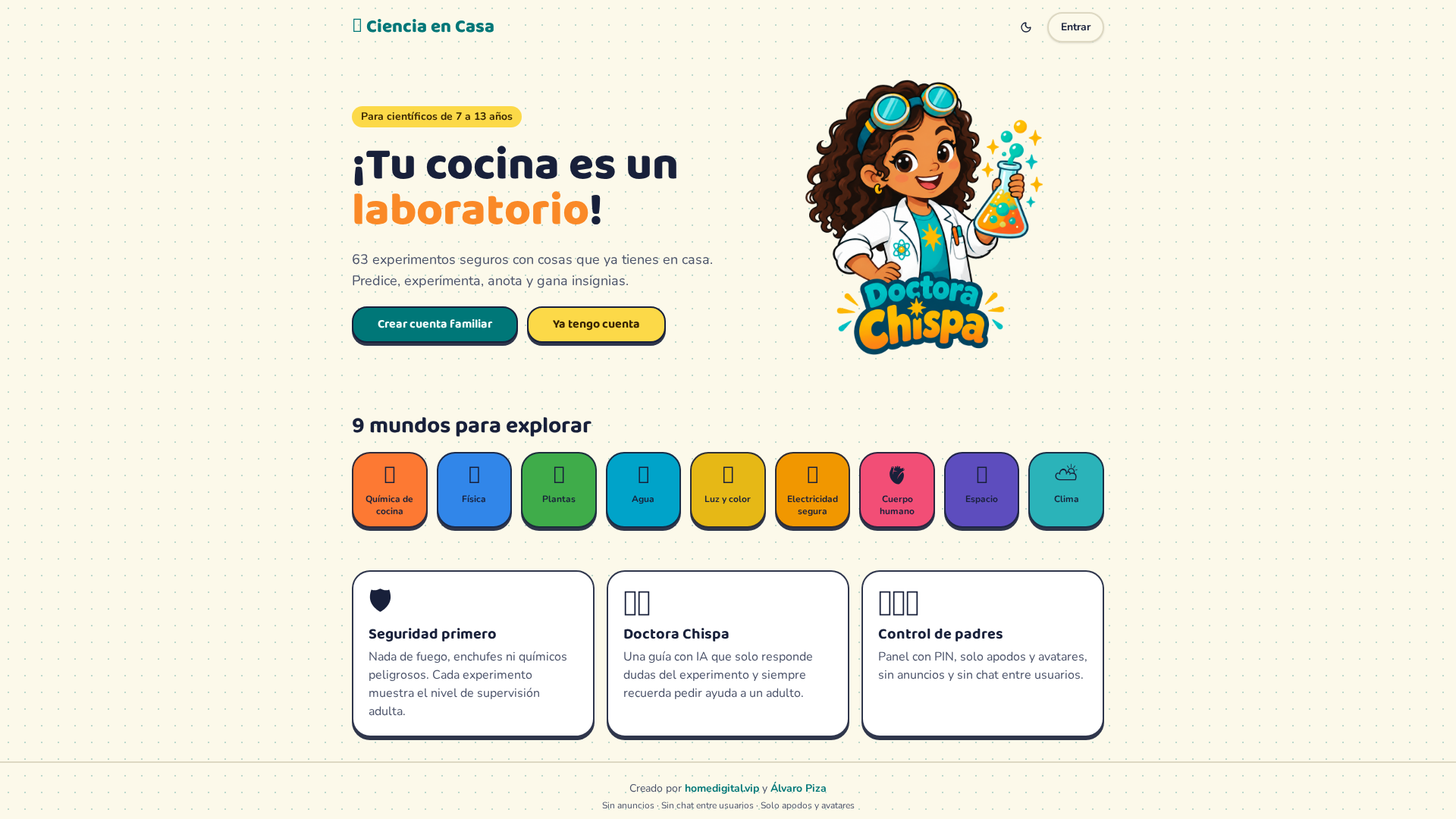 Ciencia en Casa App