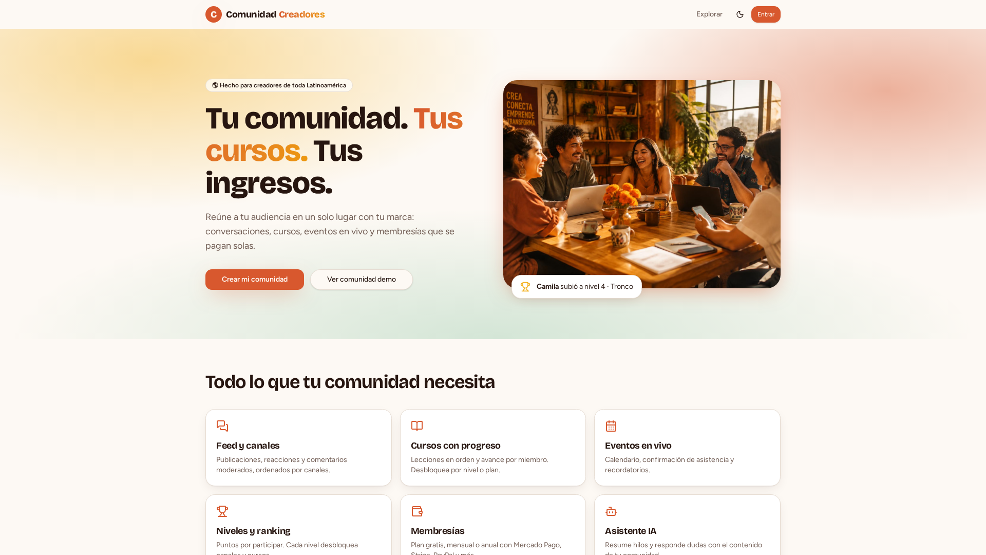 Comunidad Creadores