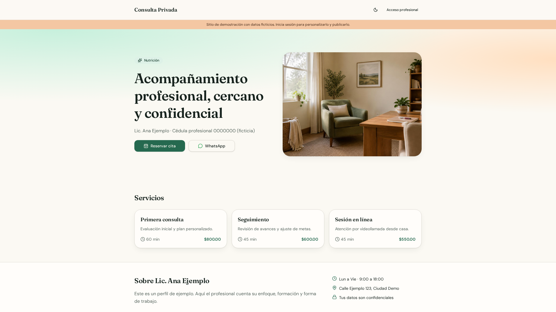 Consulta Privada Plus