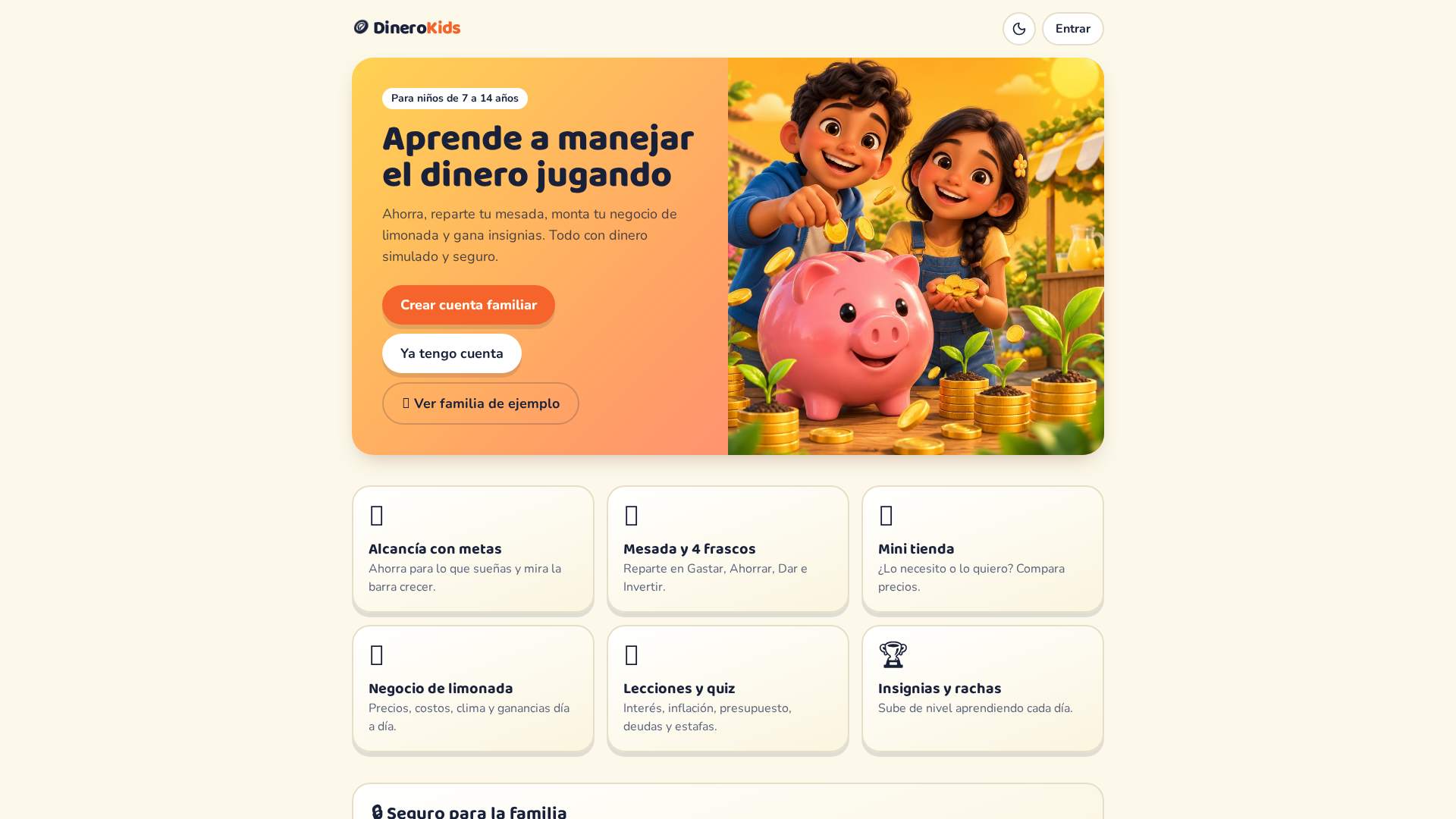 Dinero Kids Adventure