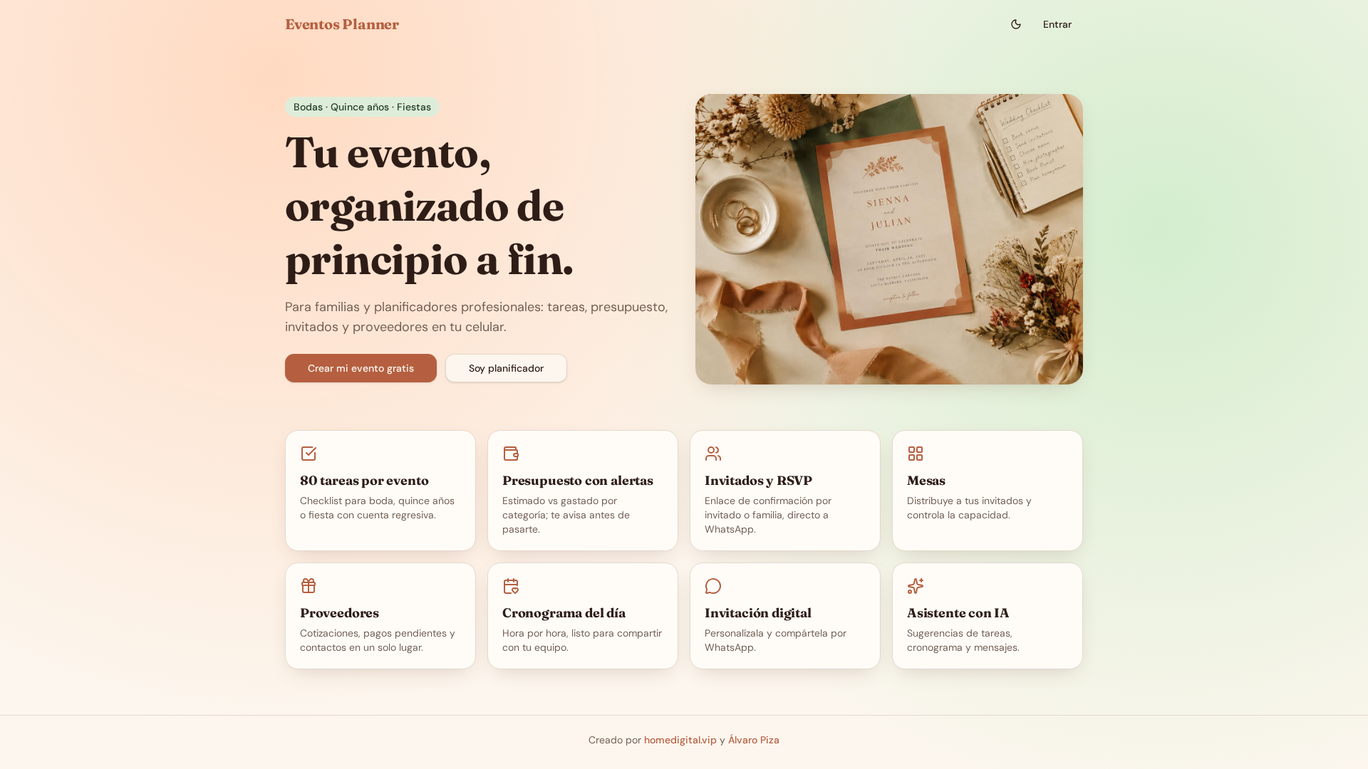 Eventos Felices
