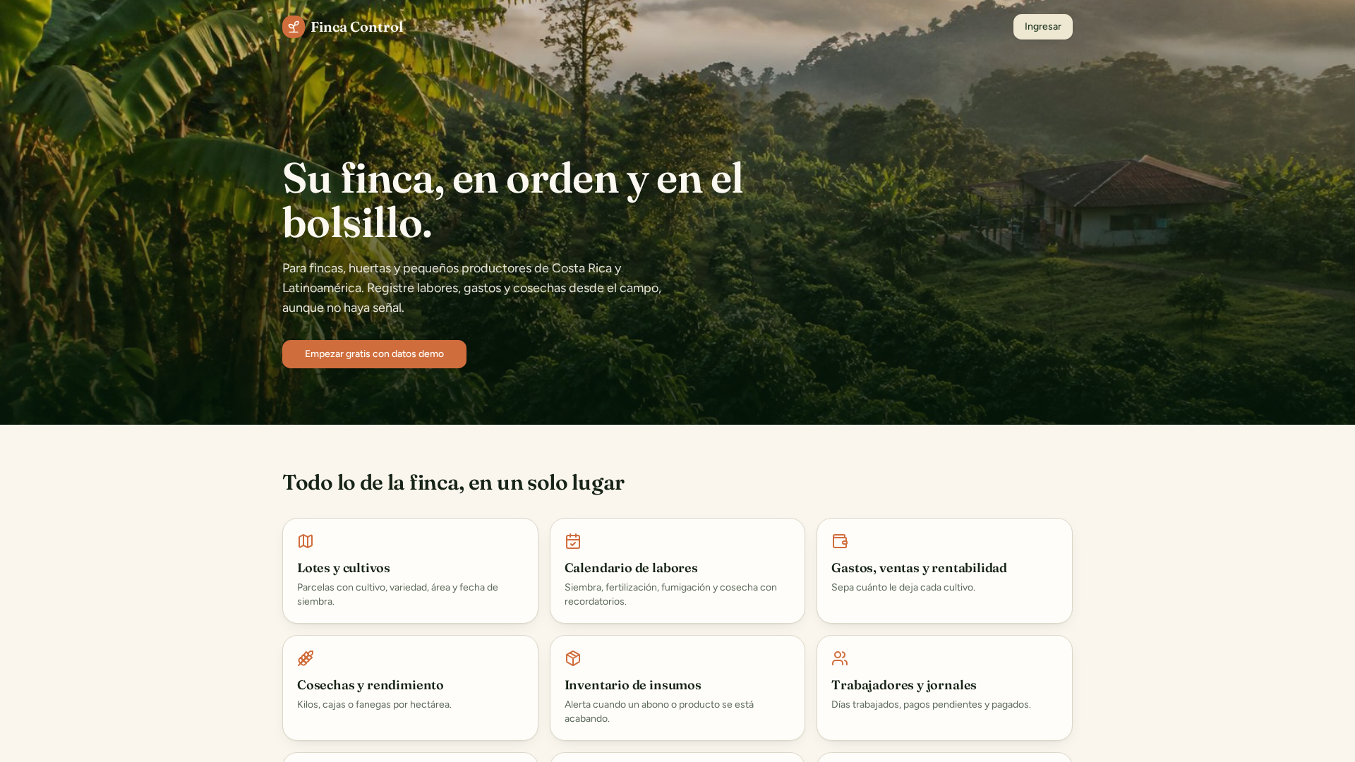 Finca Control Pro