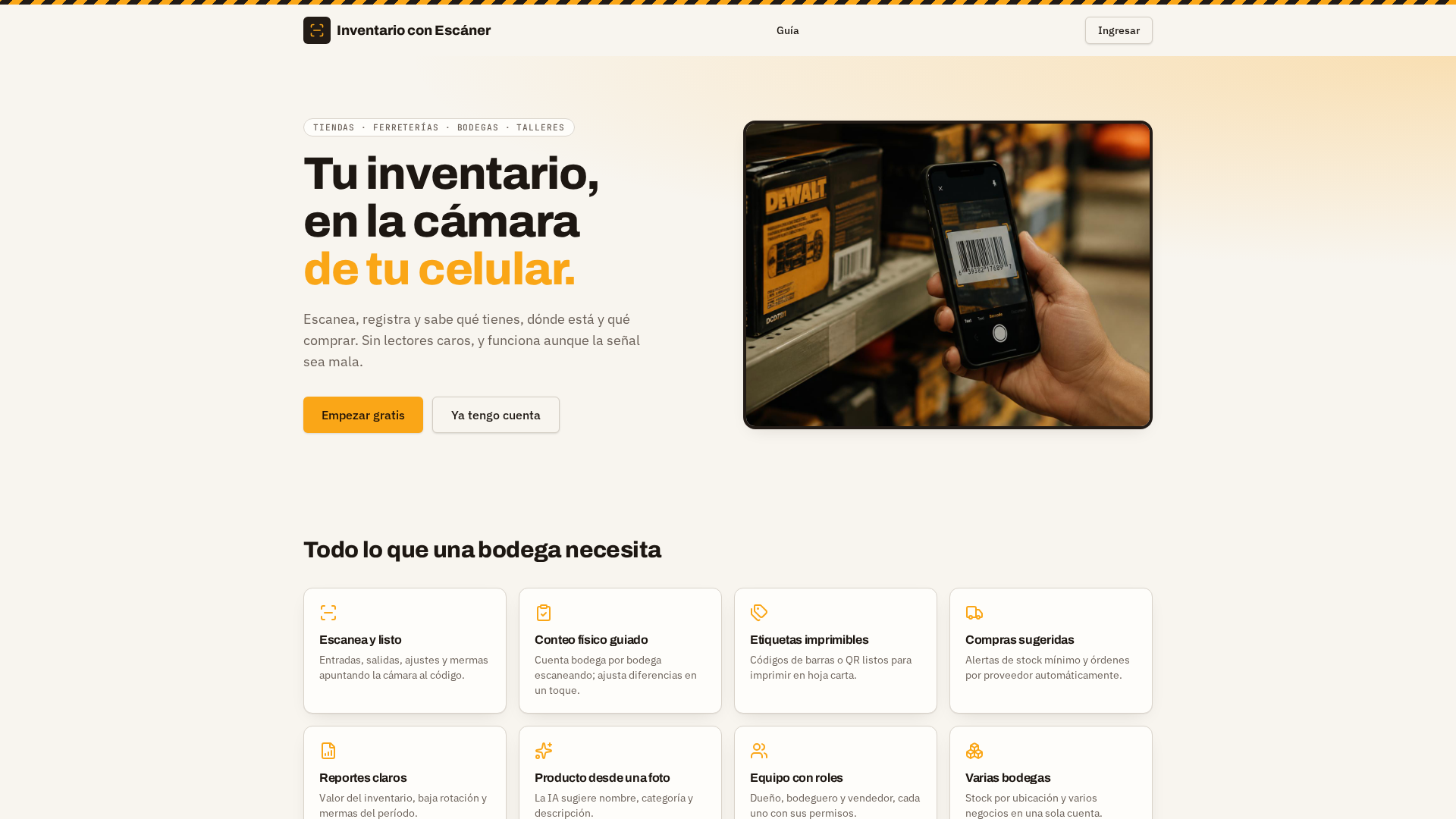 Inventario Rápido