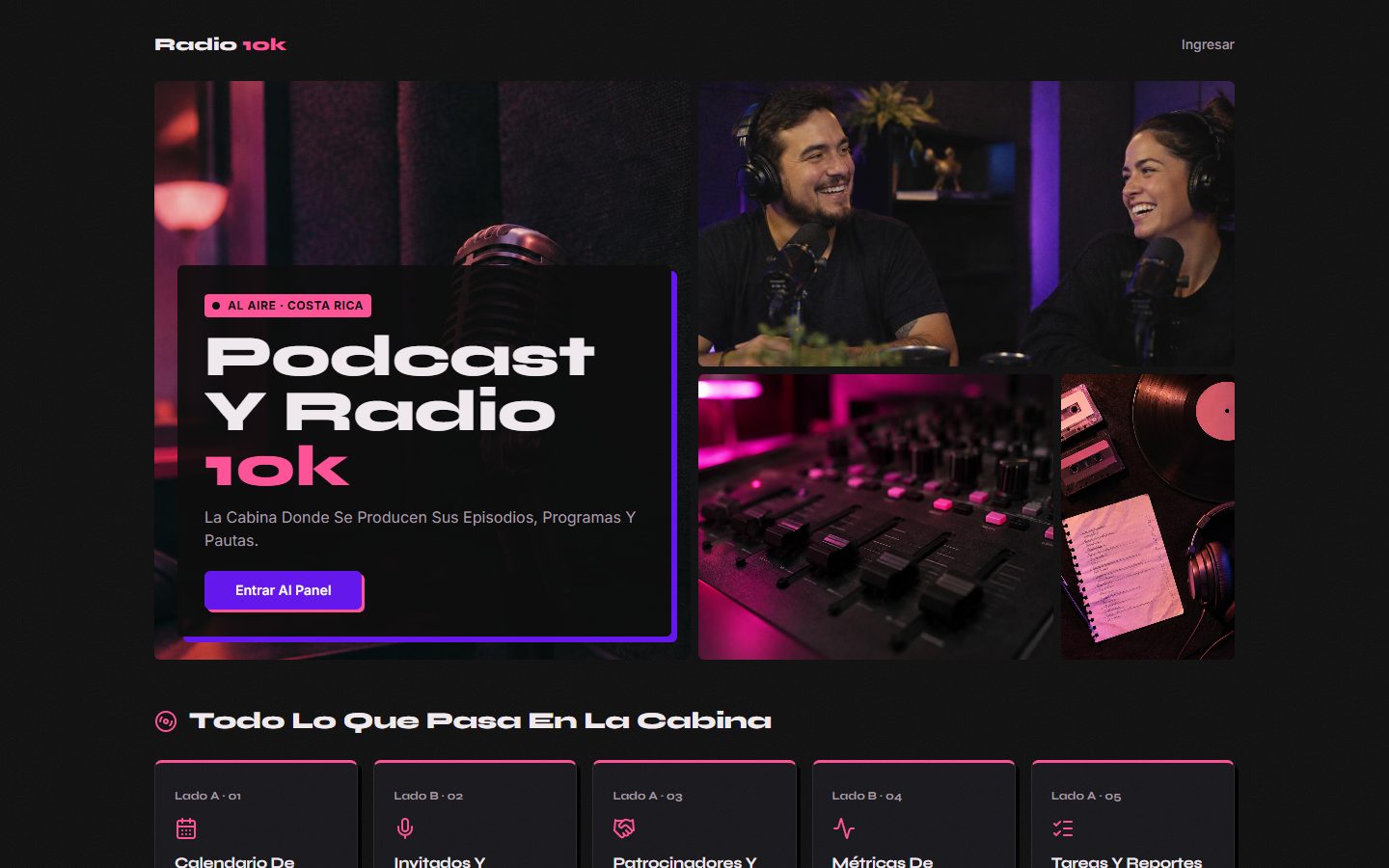 Podcast y Radio