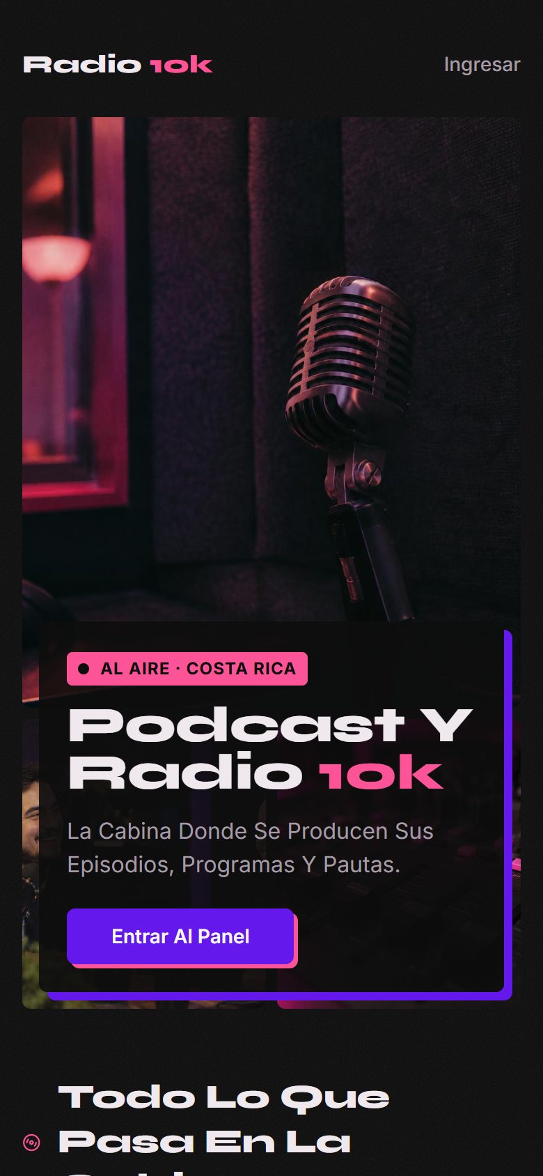 Podcast y Radio
