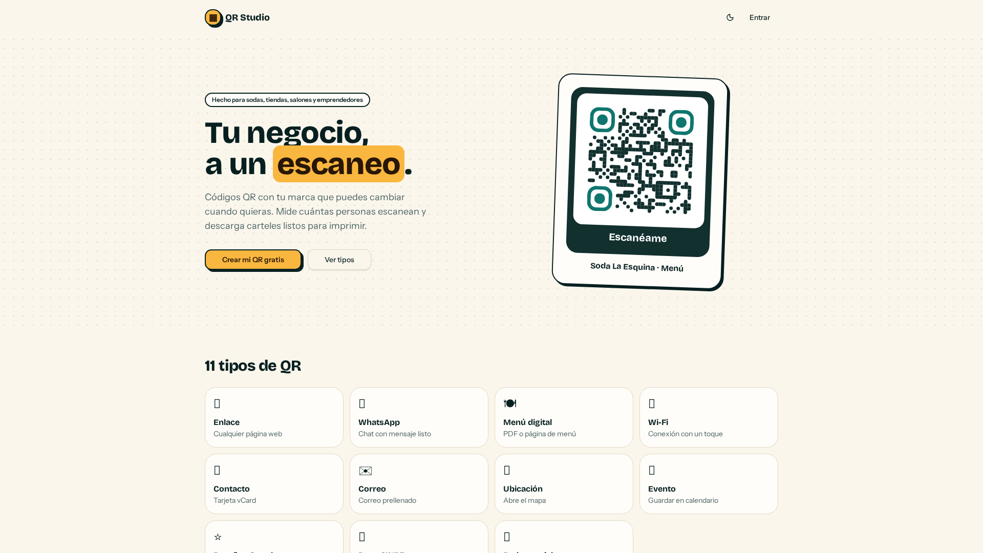 QR Maestro Local